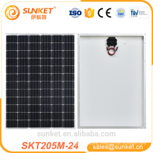 best price of 200w 205w 240w 12v mono solar cell panel A grade